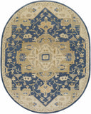 Broomfield 1145 Hand Tufted Blue Wool Rug