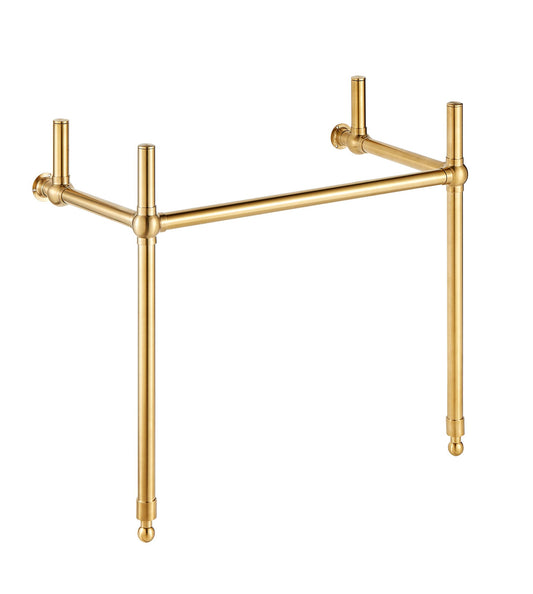 ANZZI Verona 34.5" Console Sink Base (34" H), DIY Customization Frame, Rust-Resistant Stainless Steel, Wall Mounted Installation, Multiple Finishes
