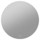 ANZZI Round LED Smart Mirror (24, 28, or 32 in. Diam.), Copper-Free, Adjustable CCT, Built-in Defogger, UL-Certified Electronics, IP44 Rated