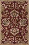 Conesus Red 1061 Hand Tufted Wool Rug