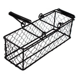Chicken Wire Caddy for 3 Pint Mason Jars