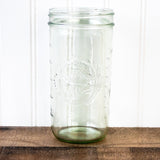 Azure Standard 24oz Wide Mouth Pint & Half Mason Jar