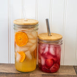 Bamboo Straw Hole Tumbler Lid 2 Pack