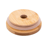 Bamboo Straw Hole Tumbler Lid 2 Pack