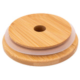 Bamboo Straw Hole Tumbler Lid 2 Pack