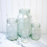 8 Pack Combo Glass Straws for Mason Jars + Cleaner