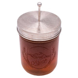 Honey Dipper Stainless Steel Lid for Mason Jars