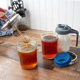 Honey Dipper Stainless Steel Lid for Mason Jars