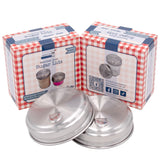 Sugar Dispensing Stainless Steel Lids for Mason Jars 2 Pack