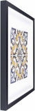 Mazgirt Majestic Black Frame Wall Art Piece - Clearance