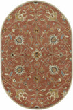Logville Hand Tufted Rust 1119 Wool Rug