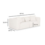 Tarra 86" Modular Loveseat