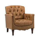 Elijah Genuine Leather Armchair