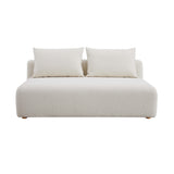 Hangover 64" Armless Loveseat