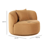 Fickle Swivel Accent Chair