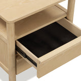 Tyra 22" Ash 2-Drawer Nightstand