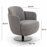 Solange Swivel Accent Chair