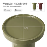 Musae End Table-OLIVE