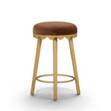 Oodle Performance Vegan Mohair Bar and Counter Stool