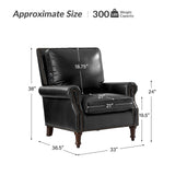 Raymond Genuine Leather Armchair