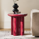 Mycale End Table-RED
