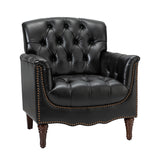 Elijah Genuine Leather Armchair