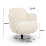 Solange Swivel Accent Chair