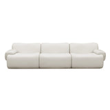 Zenith 116.5" Contract-Grade Upcycled Fabric Modular Sofa