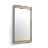 Aimee 44"X77" Solid Brushed Ash Floor Mirror