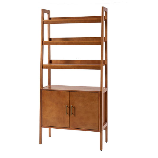 Andr¨¦s Solid Wood Ladder Bookcase