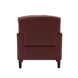 Elijah Genuine Leather Armchair