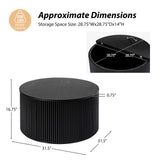Lan Round Coffee Table