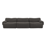 Zenith 116.5" Contract-Grade Upcycled Fabric Modular Sofa
