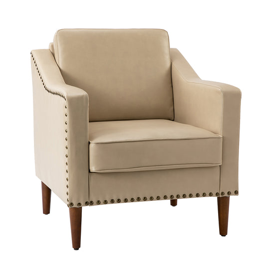 Bonita Vegan Leather Armchair