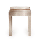 Kora Cotton Jute Contract-Grade Accent Stool