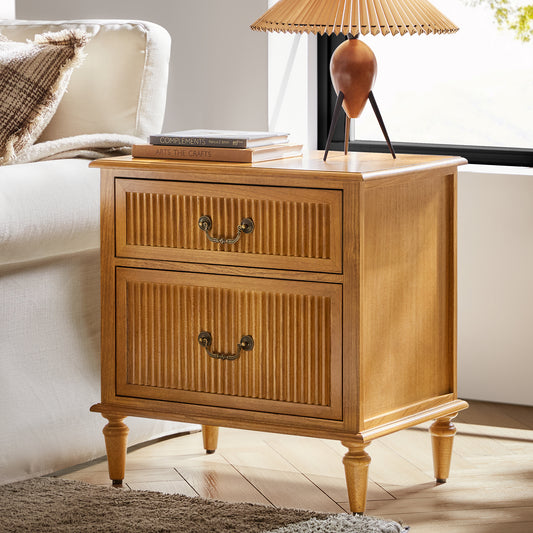 Ove 2-Drawer Nightstand