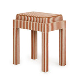 Kora Cotton Jute Contract-Grade Accent Stool