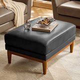 Erauso Genuine Leather ottoman