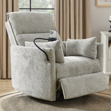 Archibald Power Rocking Swivel Nursery Recliner