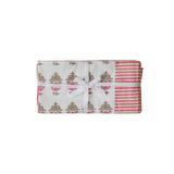 Crissy Cotton Canvas Printed Napkins - Set of 4