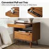 Valentin 2-Drawer Nightstand with Built-In Outlets