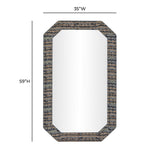 Charlene 35"X59" Jewel Wall Mirror