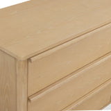 Tyra 62" Ash 6-Drawer Dresser