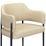 Sezanne Contract-Grade Vegan Leather Dining Chair