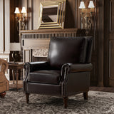 Raymond Genuine Leather Armchair