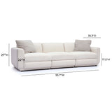 Perry Modular Sofa (96"-124")