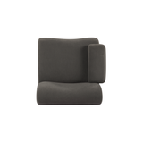 Zenith Contract-Grade Upcycled Fabric Corner Chair