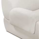 Zenith Contract-Grade Upcycled Fabric Corner Chair