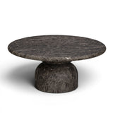 Cynthia 36" Concrete Indoor/Outdoor Coffee Table