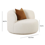Fickle Swivel Accent Chair